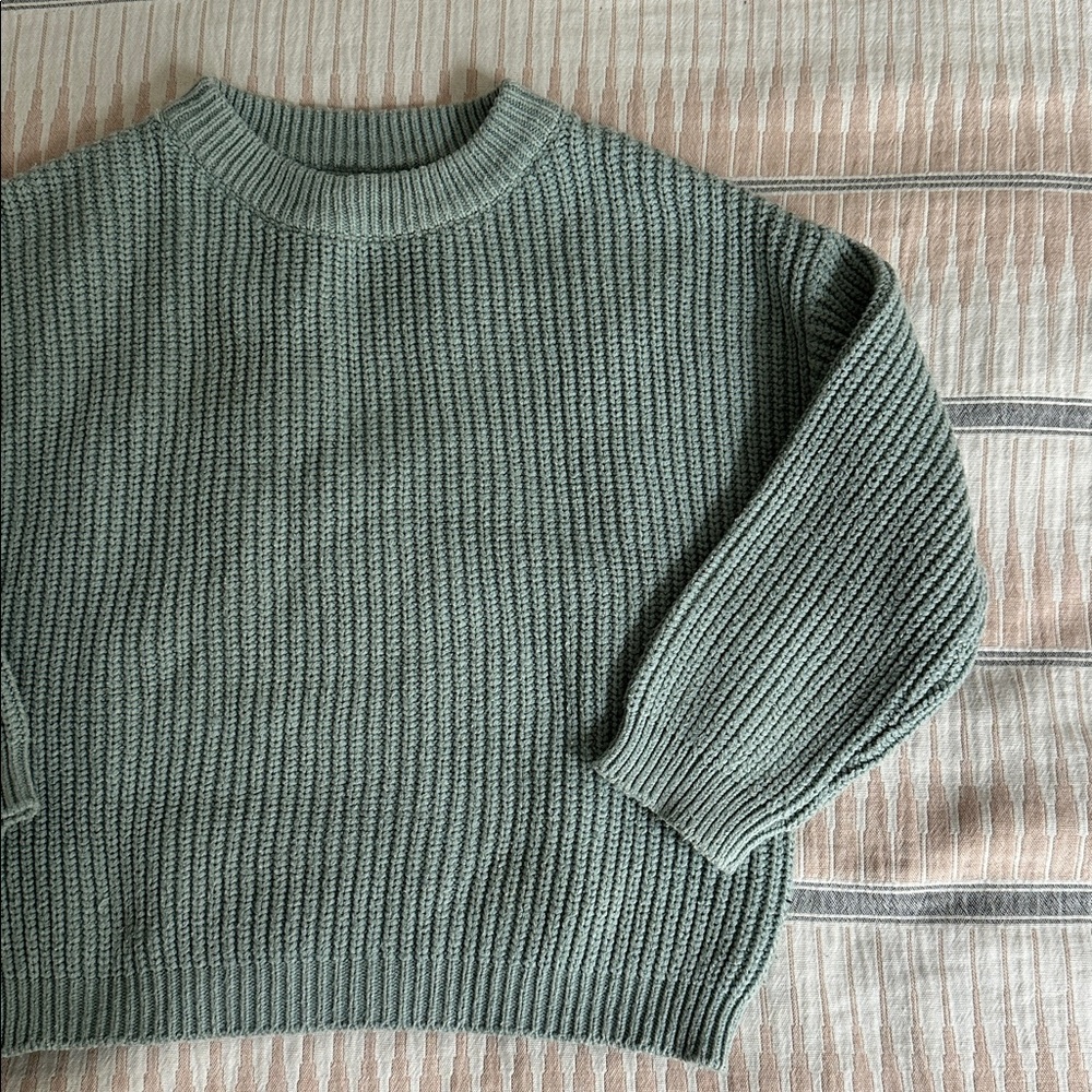 Zara Kids Green Sweater